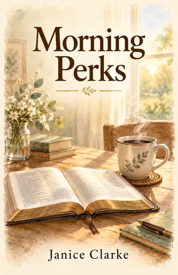 Morning Perks ਦਾ ਕਵਰ: ਧੁੱਪ ਵਾਲੀ ਮੇਜ਼ ਉੱਤੇ ਖੁੱਲ੍ਹੀ ਬਾਈਬਲ ਅਤੇ ਕੌਫ਼ੀ ਦਾ ਕੱਪ